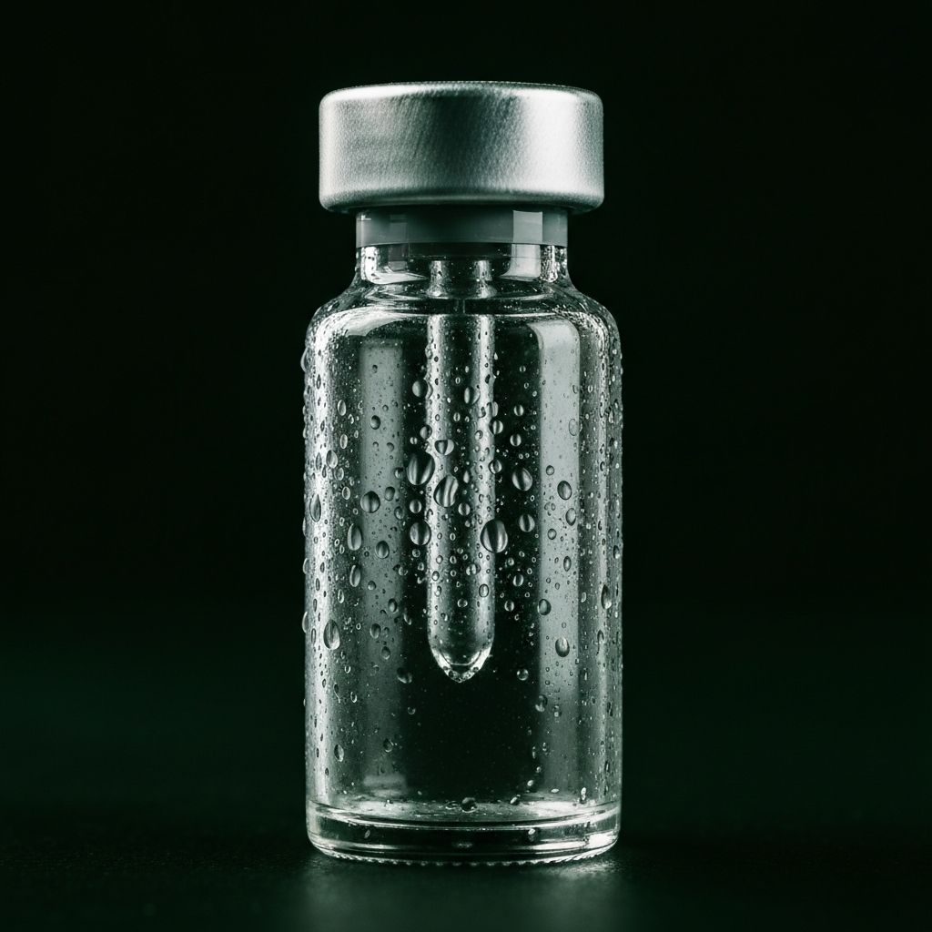 Compounded therapy specimen vial, cold-chain